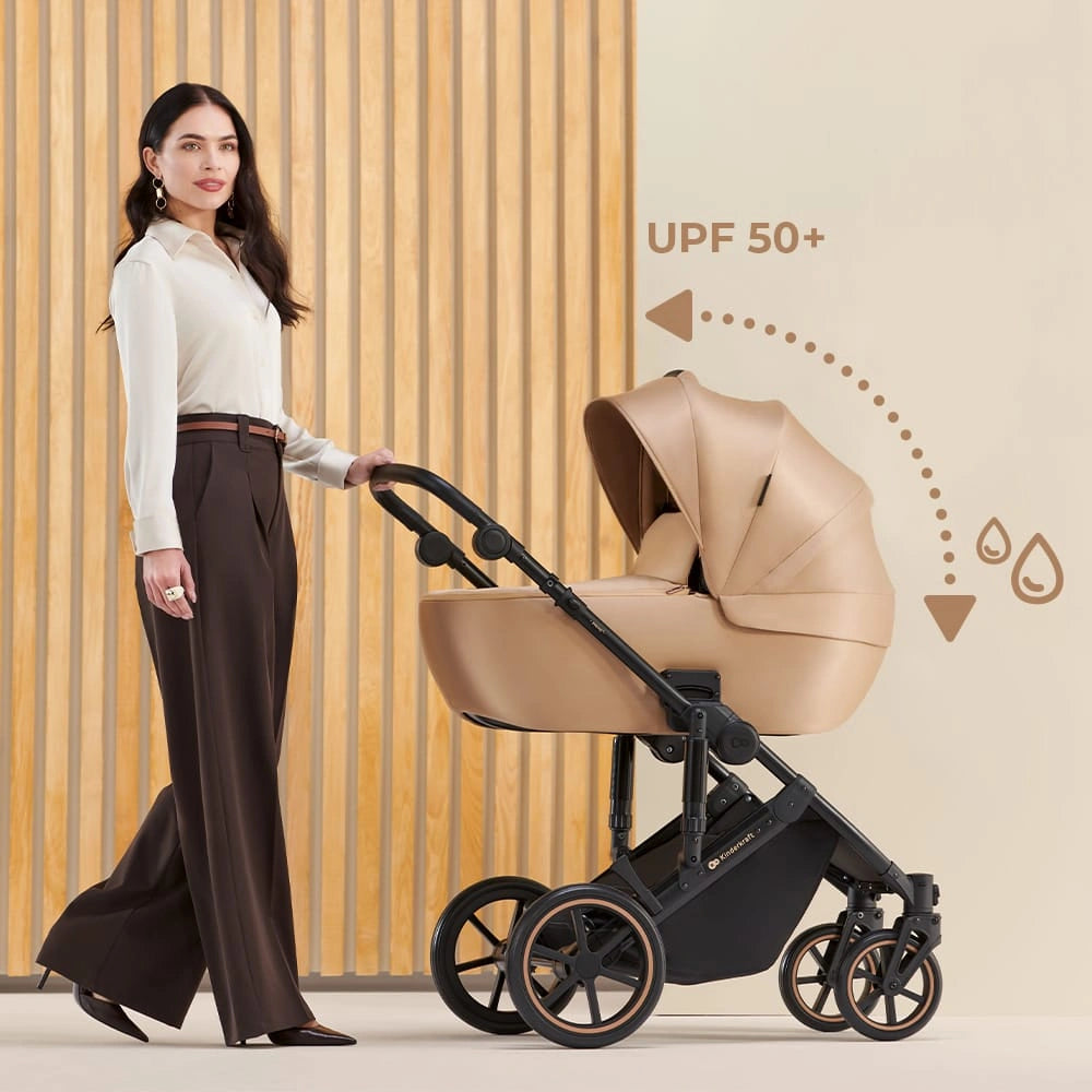 KINDERKRAFT PRIME2 PRO 3 az 1-ben multifunkciós babakocsi 22kg-ig + MINK PRO autósülés