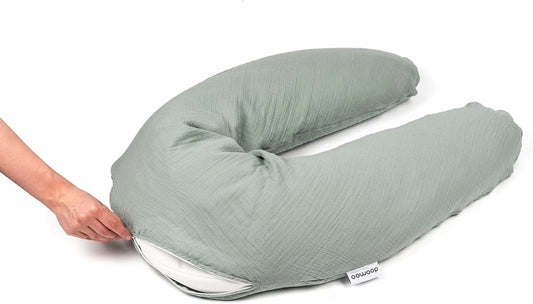 DOOMOO Comfy Big Cover betræk til graviditetspude 190cm ORGANIC COTTON