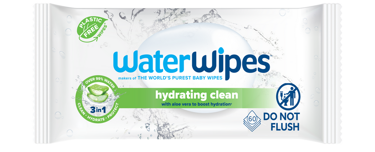 WaterWipes lingettes humides pour le corps et le visage x 60