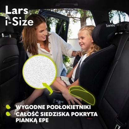 LIONELO Lars i-Size fotelik samochodowy gr.2 i 3 – zdjęcie 7
