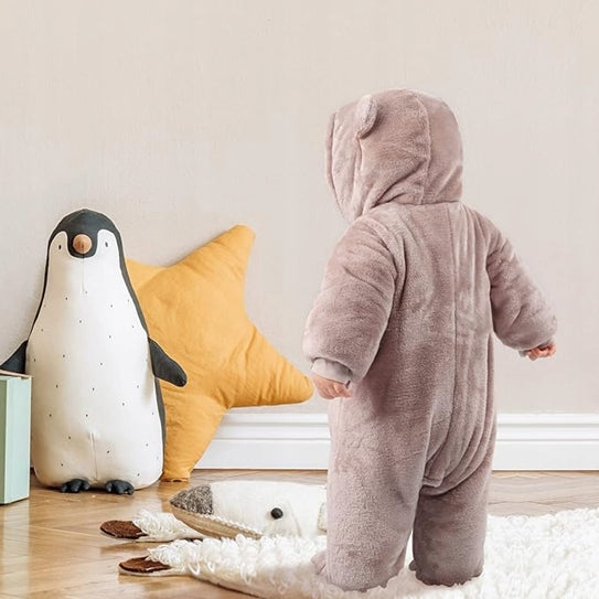 JIAMY Winteroverall mit Kapuze 6-9 M 56 cm KATZE