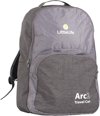LITTLELIFE Arc2 pătuț de călătorie cu saltea compact în rucsac