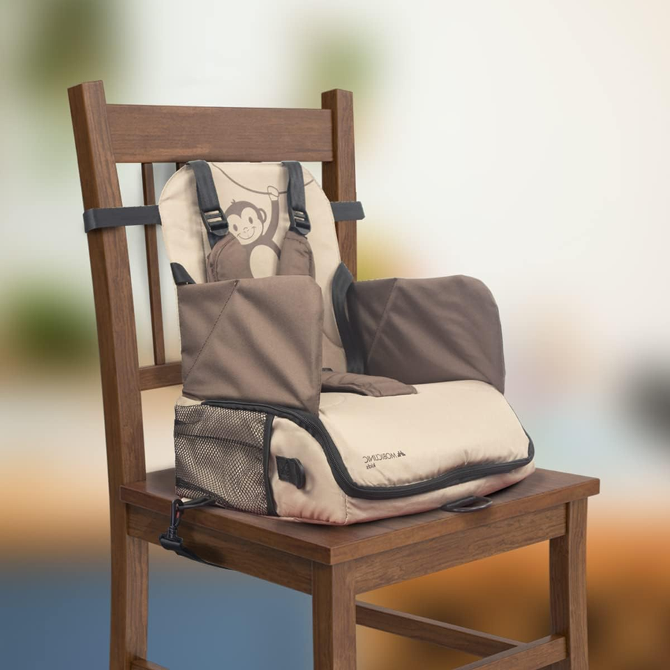 MOBICLINIC Monkey high chair with accessory bag function