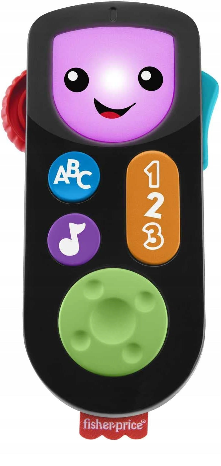 FISHER-PRICE HGY50 pilot interaktywny Smart TV J.NIEMIECKI, zabawka edukacyjna z alfabetem i liczeniem