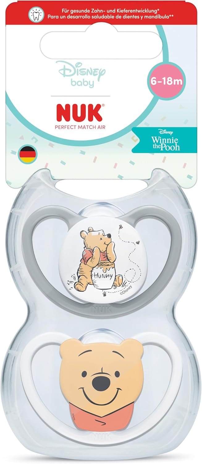 NUK Perfect Match Air fopspeen 6-18 m x2 DISNEY