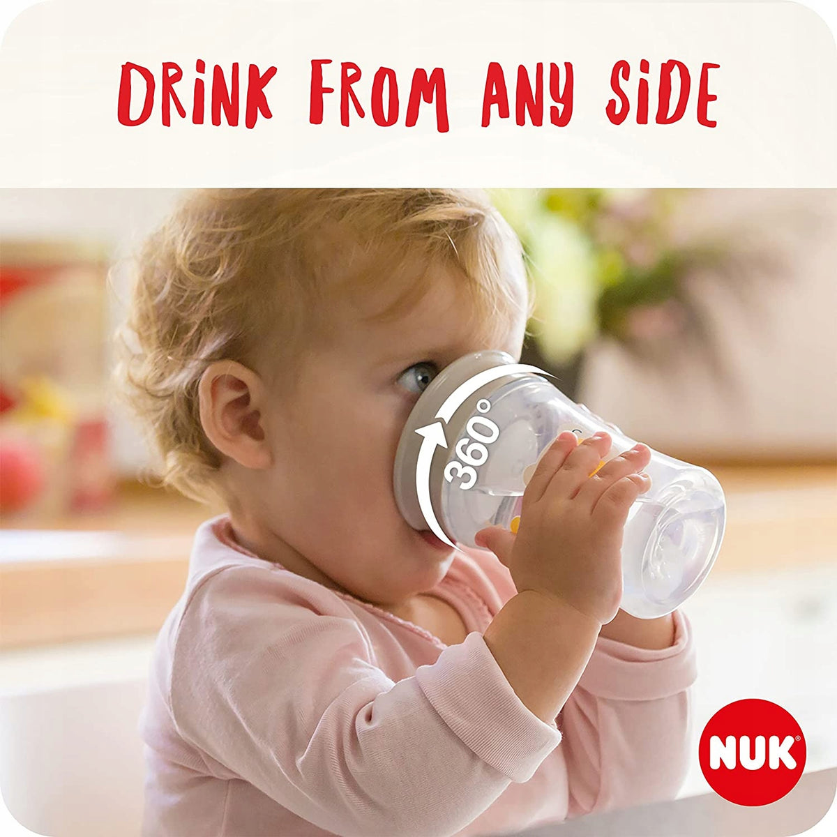 NUK Magic Cup NEKVAPKACÍ HRNČEK náustok 360