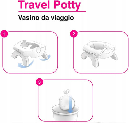 Alright, baby 3-in-1 travel potty – potty, travel potty, toilet seat