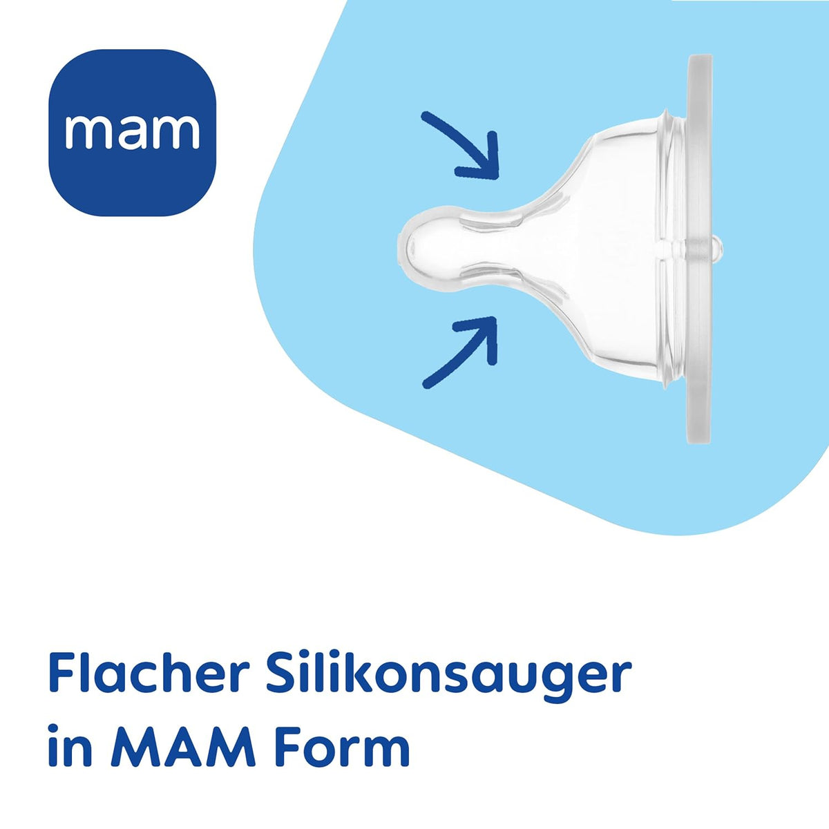 MAM suzetă pentru biberon 0+ (r.1) flux liber x4