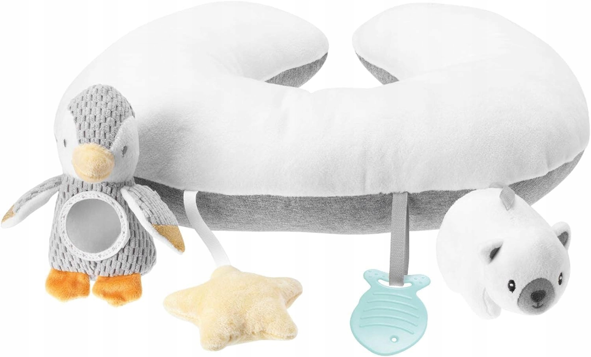 NUBY coussin de jeu pour le temps sur le ventre avec jouets