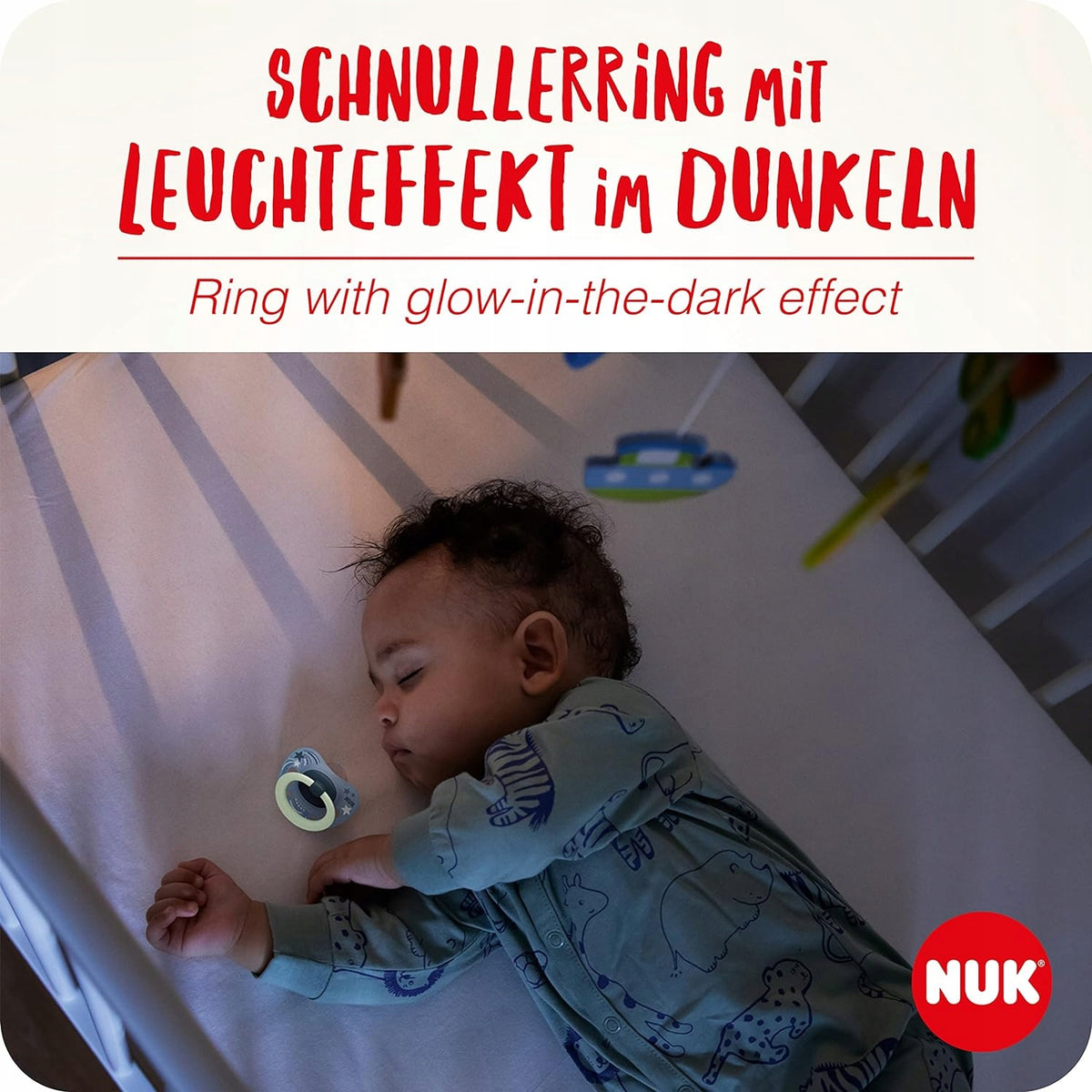 NUK SIGNATURE DAY&NIGHT succhietto calmante x4 18-36 mesi