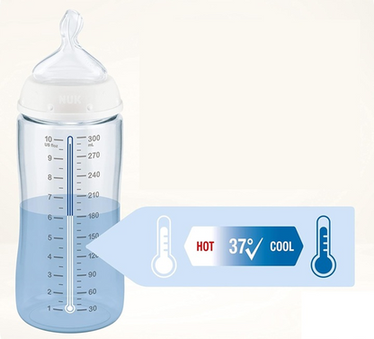 NUK First Choice+ 0-6 m BOTTIGLIA 150 ml indicatore di temperatura
