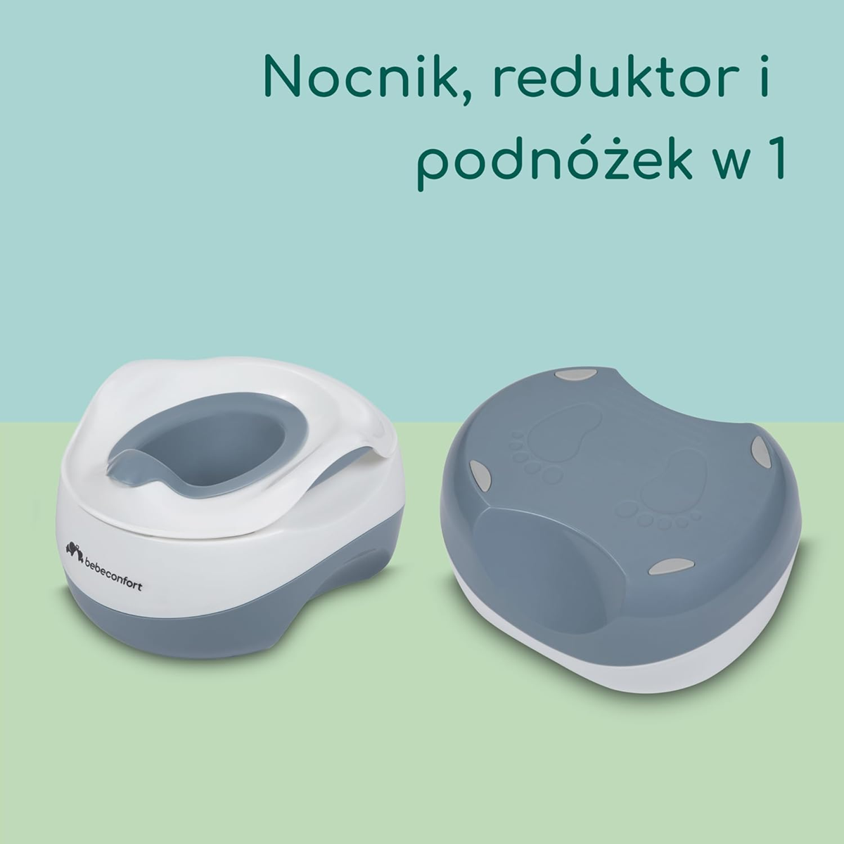 BEBECONFORT 3в1 гърне, приставка и степенка