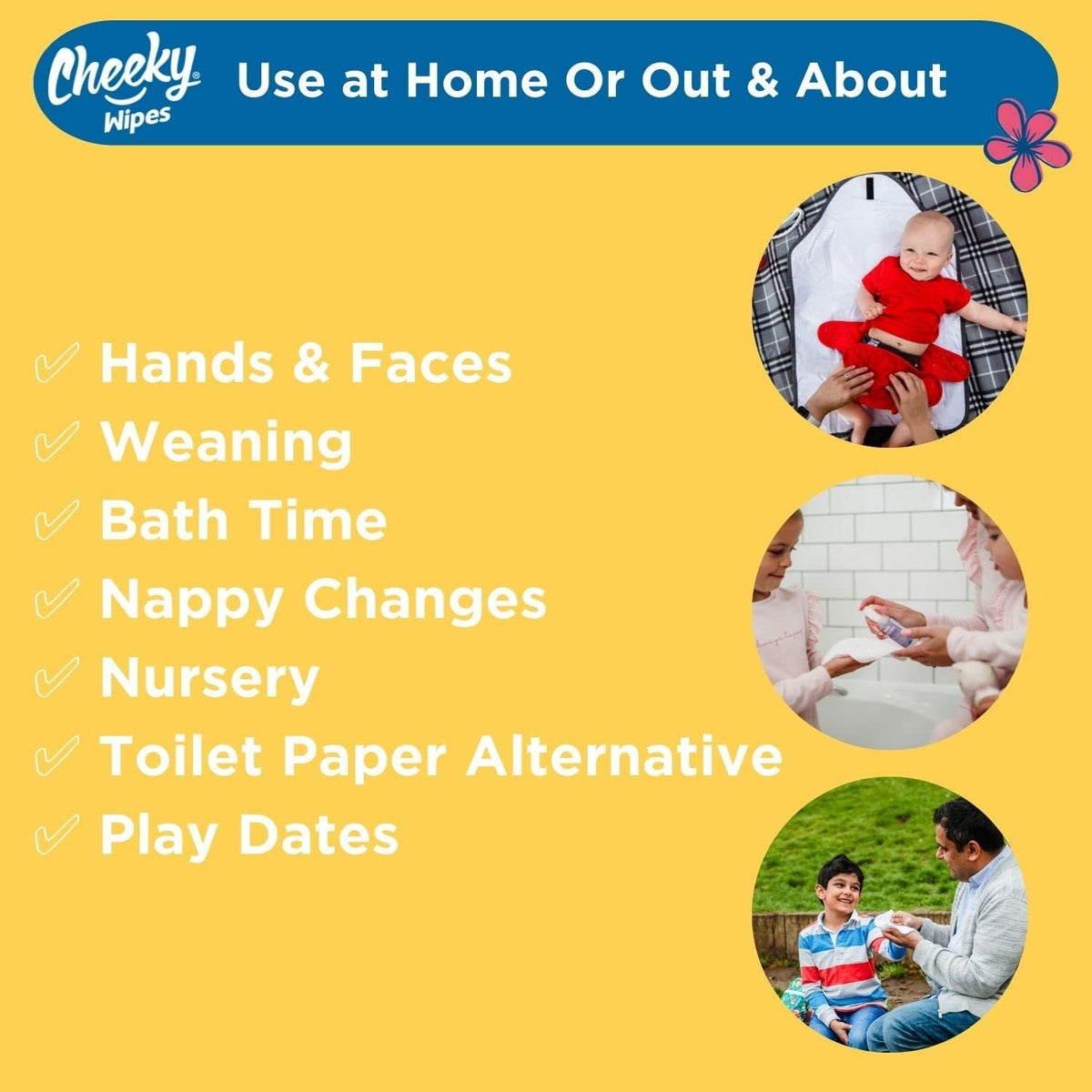 CHEEKY bamboo diapers x25