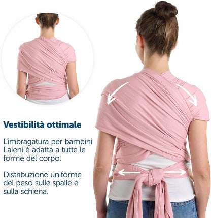 LALENI faixa elástica para transportar o bebé até 15kg