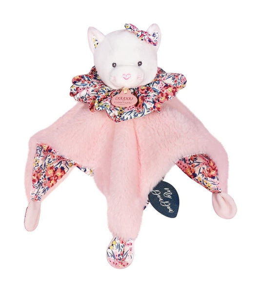 DOUDOU et COMPAGNIE comforter cuddly blanket TEDDY BEAR 25 cm