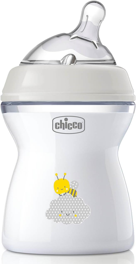 CHICCO NaturalFeeling nappflaska 250 ml 2 mån+ medelflöde