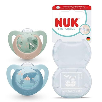 NUK First Choice nappar 18-36 mån. 2 st. Sköldpadda/Val