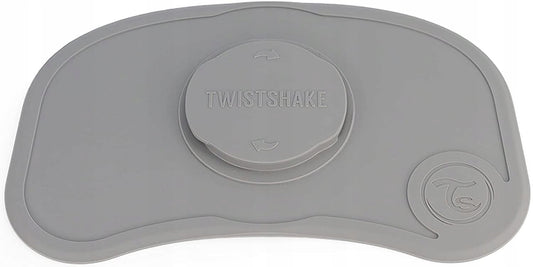 TWISTSHAKE mata CLICK MAT MINI + miseczka 6msc+ silikonowa mata błękitna do talerzyka i miseczki