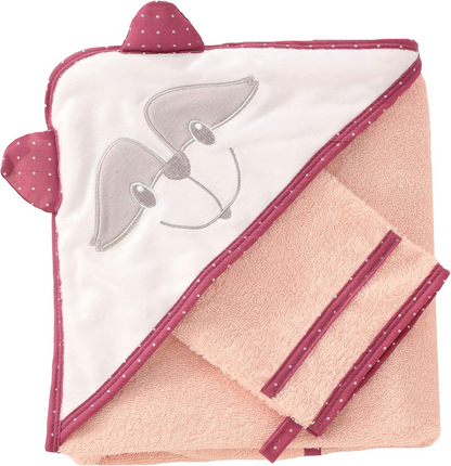 TROIS KILOS SEPT bath towel with hood