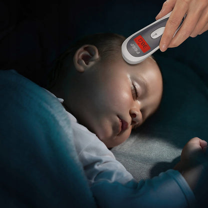 REER Colour SoftTemp termometr bezdotykowy 3w1 do pomiaru temperatury dziecka na czole