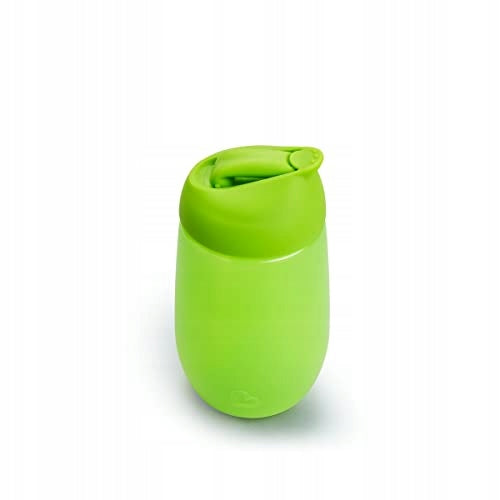 MUNCHKIN SIMPLE CLEAN kubek ze słomką x2 296ml 12msc+ zielony kubek niekapek dla niemowląt 12m+