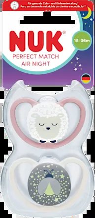 NUK Perfect Match Air Night dude 18-36 mesecev
