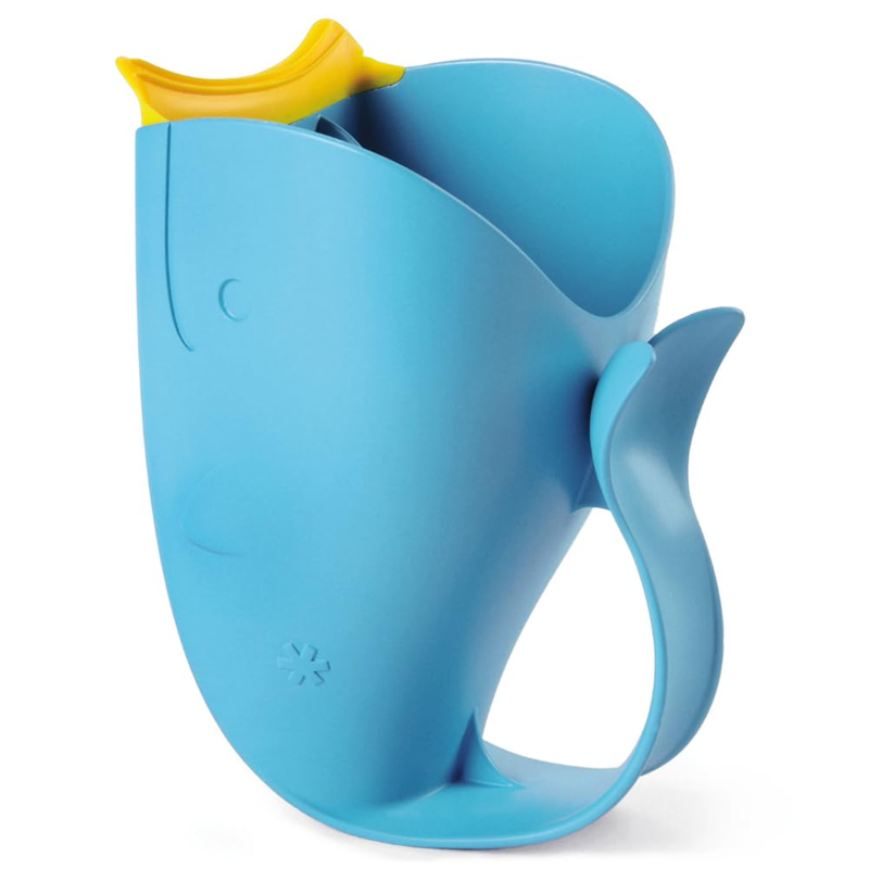 SKIP HOP Moby Rinser nádoba na oplachování vlasů 710 ml VELRYBA