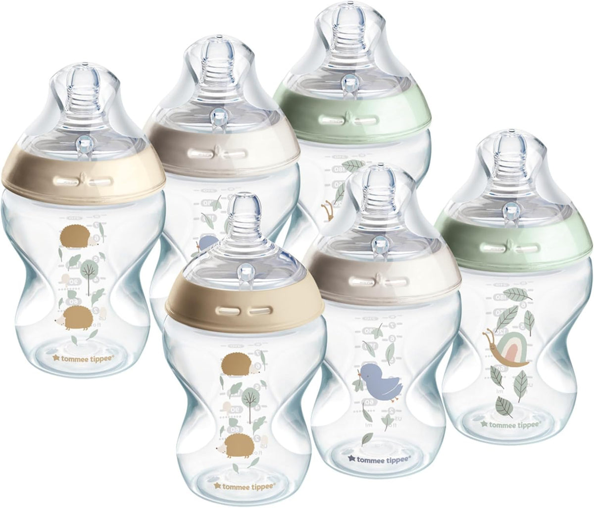 TOMMEE TIPPEE Set met 6 flessen 260ml ANTI-KOLIEK
