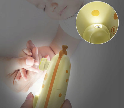 MEGAINVO pilă electrică pentru unghii cu lampă LED, 10 capete