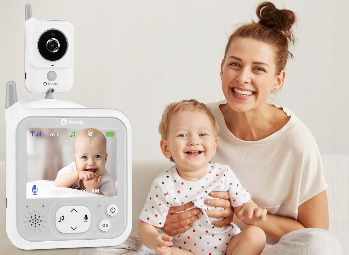 LIONELO Babyline 7.1 elektronická pestúnka 3,2