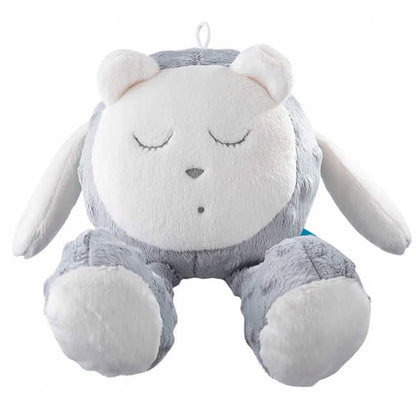 MyHummy krammebamse med beroligende lyd og grådesensor SNOOZY 24 cm
