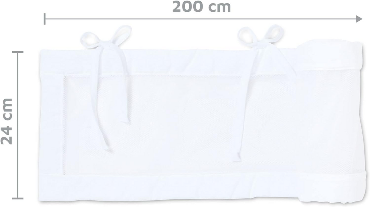 BABYBAY sengehest til tremmeseng 200x24