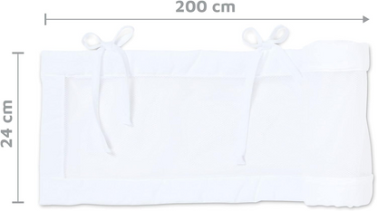 BABYBAY sengehest til tremmeseng 200x24
