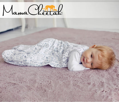 MAMA CHEETAH zippered sleeping bag