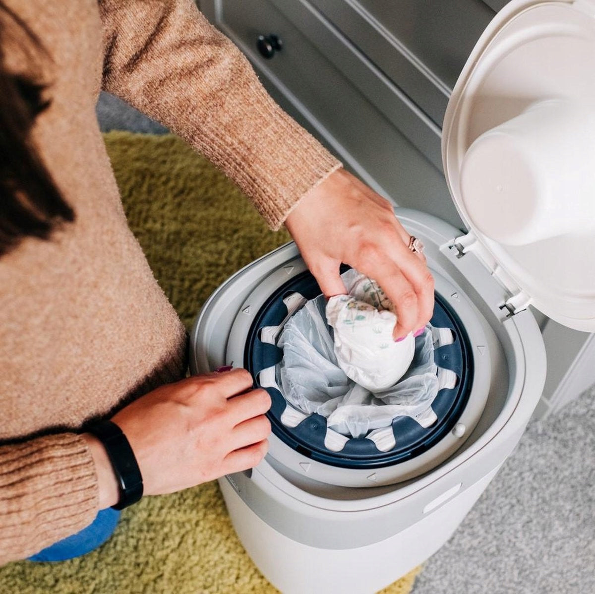 ALETO inserto pellicola per tommee tippee angelcare litterlocker ecc x3
