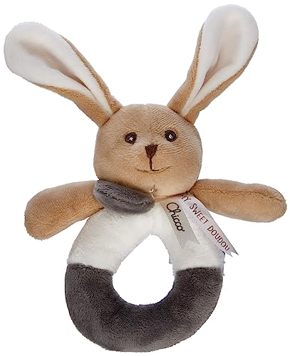 Κροταλίστρα λαγουδάκι Chicco Bunny σε μπεζ χρώμα