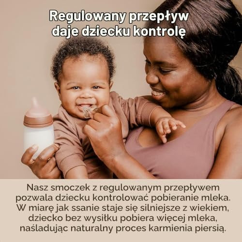 Suavinex Zero Zero – grafika z dzieckiem podczas karmienia