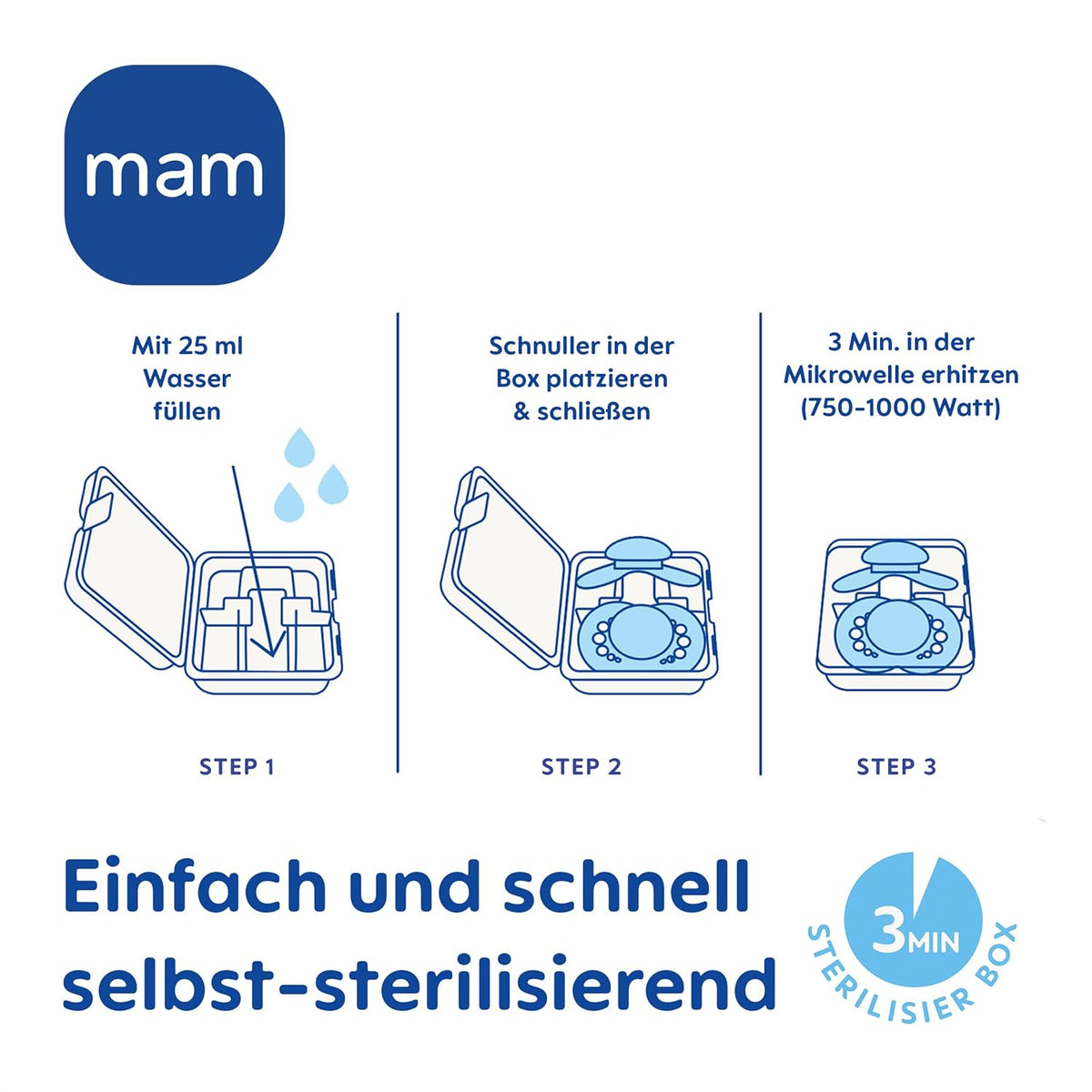 Suzeta calmantă din silicon MAM Supreme x2, 6–16 luni