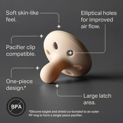 TOMMEE TIPPEE Breast Like-napp x4 6-18 mån