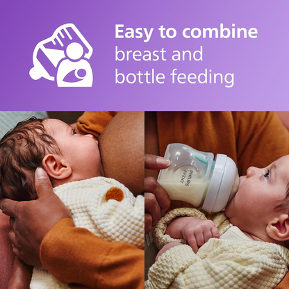 PHILIPS AVENT Natural RESPONSE AIRFREE VENT sæt med sutteflaske 260ml x2 + sut
