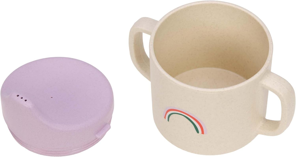LASSIG Sippy Cup Happy Rascals Heart kop med drikketud 150 ml 6 m+