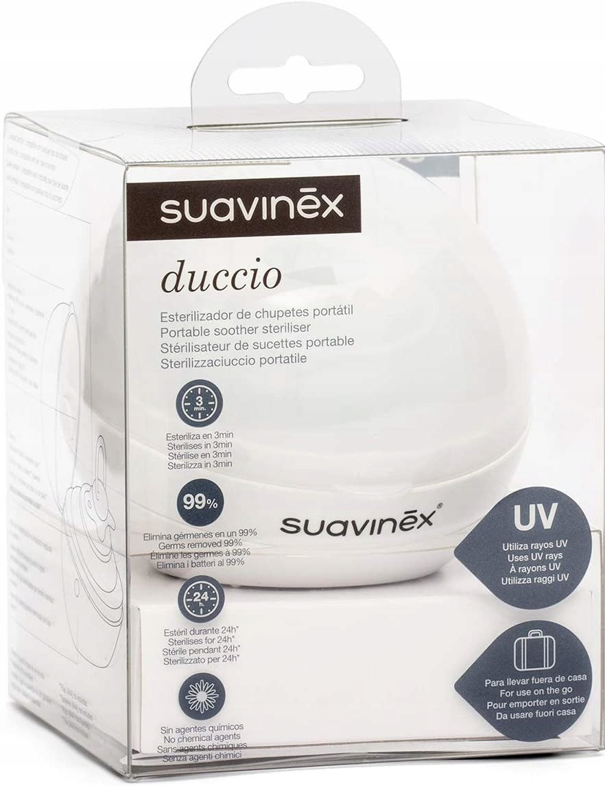 SUAVINEX Duccio UV Pacifier Sterilizer 9 cm
