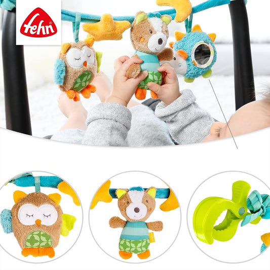 FEHN hanging chain for stroller, crib, or car seat FehnLand SLEEPY FOREST 49 cm