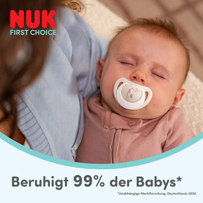 NUK First Choice silikonska duda za pomirjanje x2 18-36m