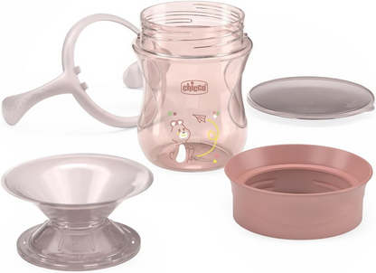 CHICCO Perfect Cup hrnek nekapající náustek 360 stupňů 200 ml 12 m+