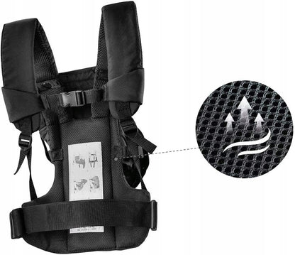 HAUCK portabebés ergonómico 3way carrier hasta 12 kg