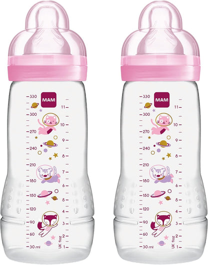 MAM Easy Active flessenset 330 ml vanaf 4 maanden speen 2 KOSMOS