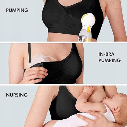 MEDELA nursing bra with additional pads
