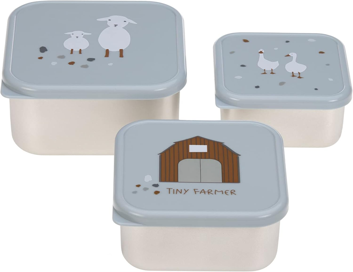 LASSIG Snackbox snack boxes x 3