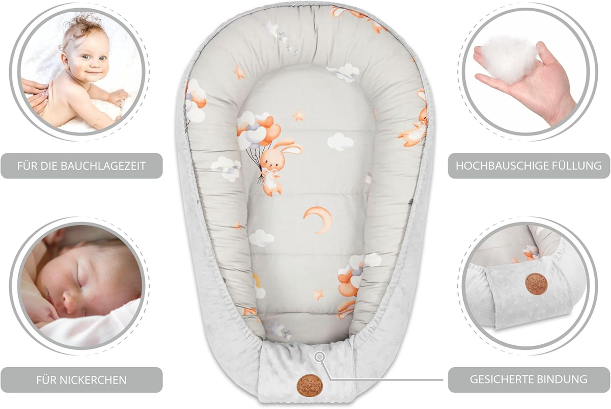 BABYNEST Βρεφική Φωλιά 90 x 50